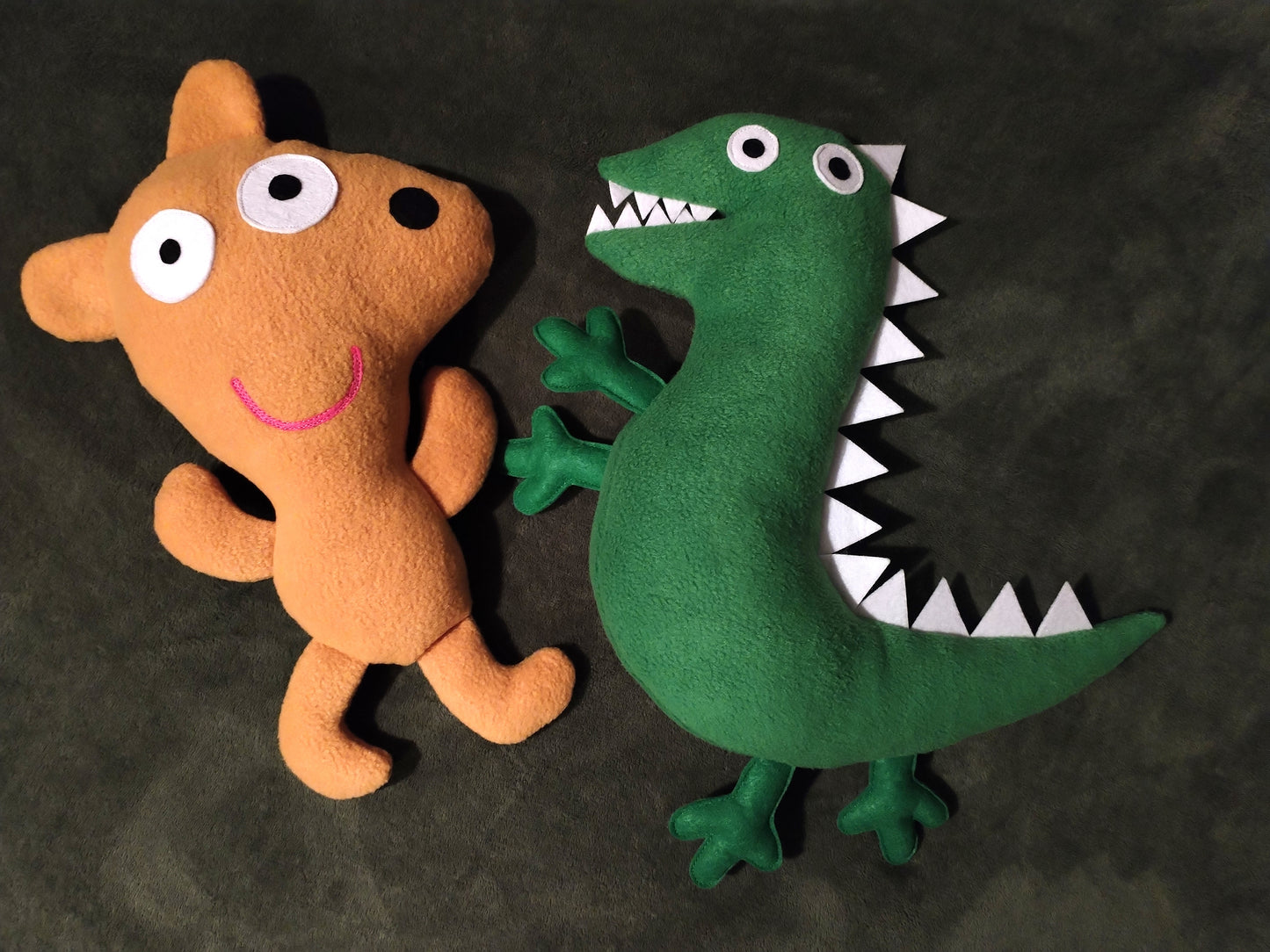 Mr. Dinosaur or Teddy bear