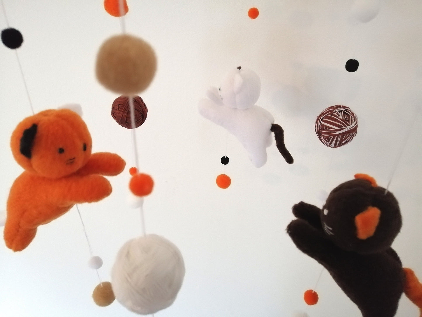 Baby mobile, Cats, baby room, newborn