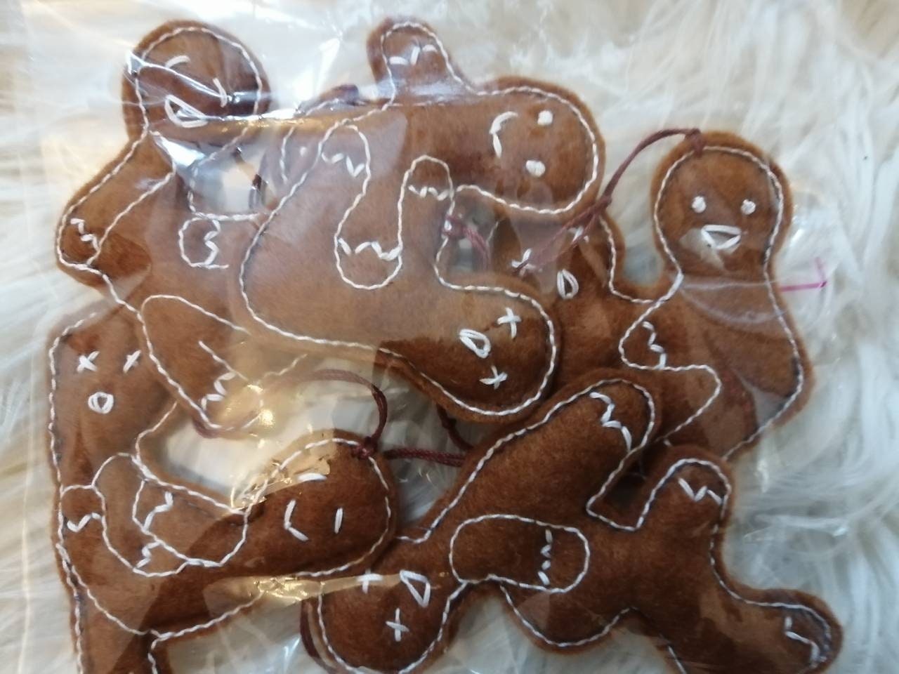 5 Funny Gingerbread Christmas ornaments Kama Sutra Poses